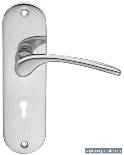 Valencia Lever Lock - Chrome Plated